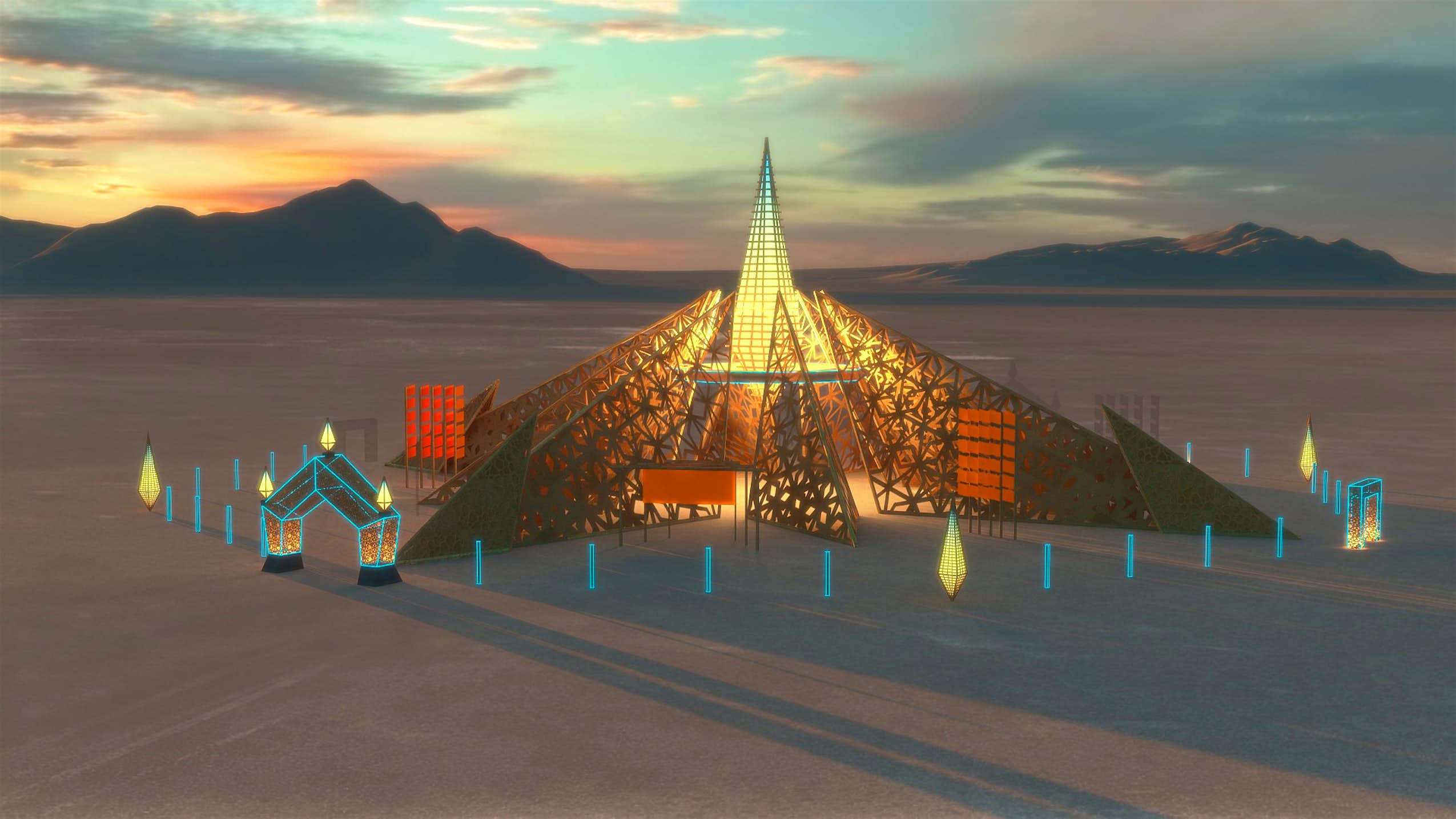 Burning Man reveals 2020 temple design